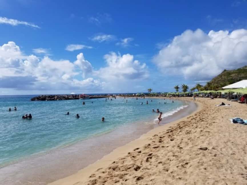 Basseterre: Highlights Capital and Beach Tour - Choosing your beach stop on the Southeast Peninsula