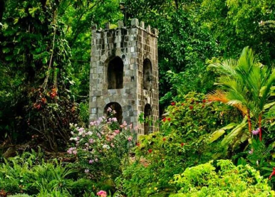 Basseterre: Plantation and Beach Extravaganza - Timothy Hill and the Two-Coast View