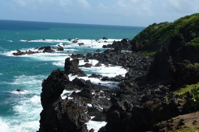 Full Island Private Tour - Black Rocks explains St. Kitts’ volcanic character