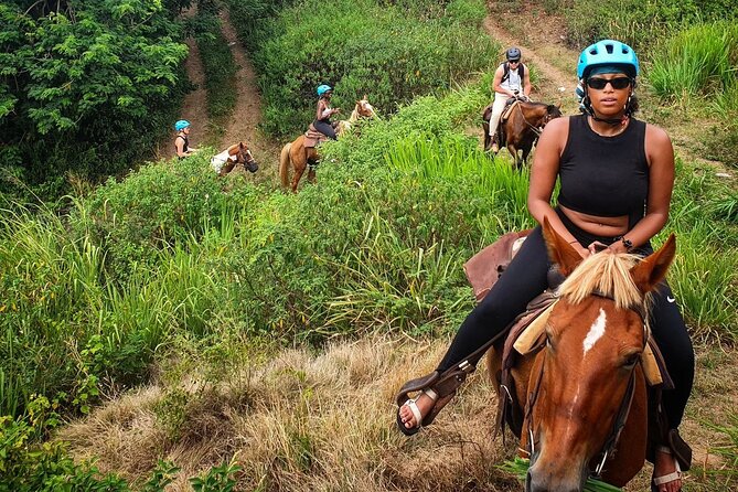 Horseback Riding, A Scenic Escape - Dismounting For Basseterre Views