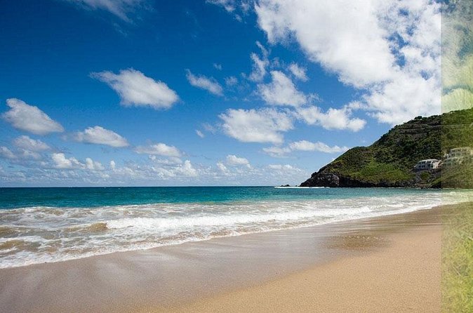 Jungle Bikes ATV Adventure & Beach Tour in St. Kitts - Mountain views toward Mount Liamigua and Brimstone Hill