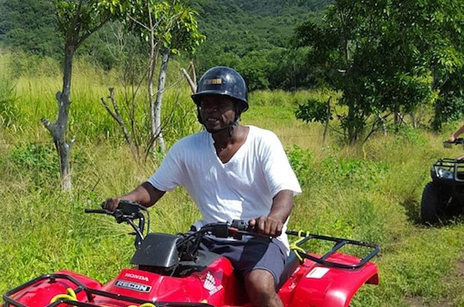 Jungle Bikes ATV Adventure & Beach Tour in St. Kitts - Riding through sugar cane country and jungle trails