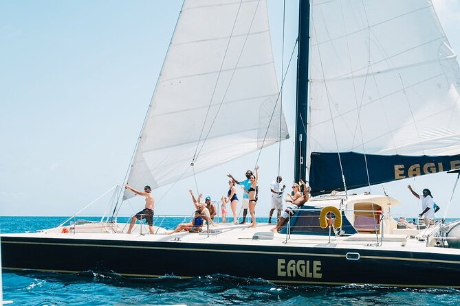Leisure Full Day Catamaran (Blue, Aqua or LIC) - Beach time on Nevis