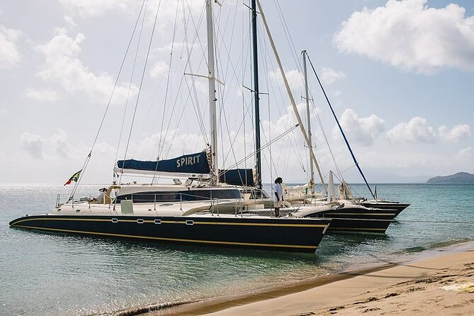 Leisure Full Day Catamaran (Blue, Aqua or LIC) - The return trip turns up the music