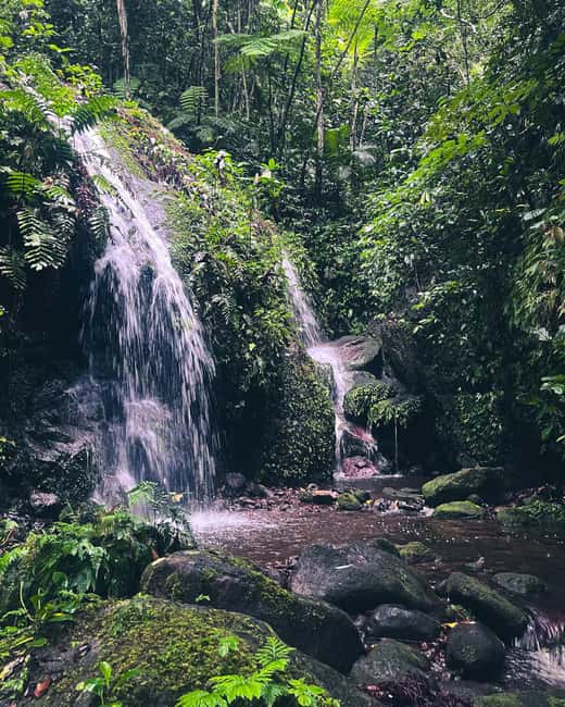 Nevis Waterfalls/Russel's Rest Hike - The 25-minute ride from your Nevis hotel