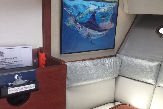 Private Fishing & Snorkel Charters in St Kitts and Nevis - What the $987.65 group price buys you