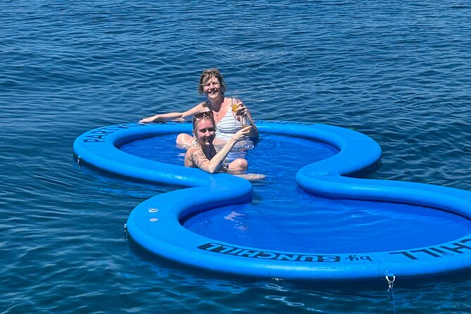 Private Luxury Full day Boat Charter With Lunch - Floating in a tranquil bay