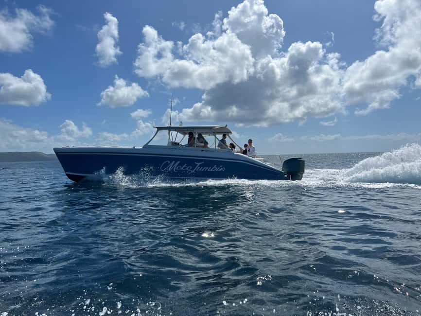 PRIVATE POWER CATAMARAN - Meeting at Port Zante Marina in Basseterre