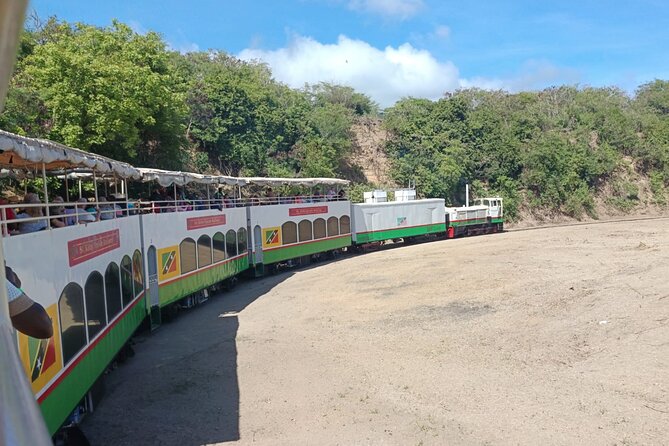 Saint Kitts Train Trek - Churches, graves, and Brimstone Hill from the road