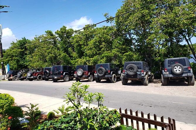 Self Drive 4x4 Off Road Jeep Wrangler & Beach Chill - Frigate Bay: a drink and a short swim