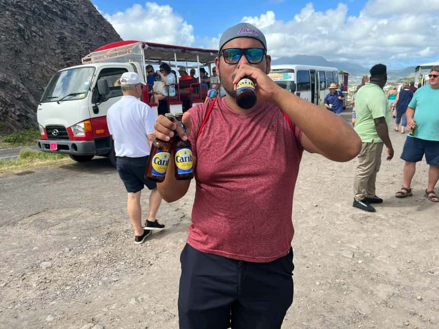 St. Kitts: Basseterre, Royal Highlight Tour - South Friars Beach and the one-hour reset