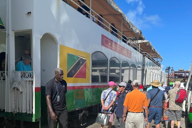 St. Kitts Scenic Train Experience - Returning Through Basseterre