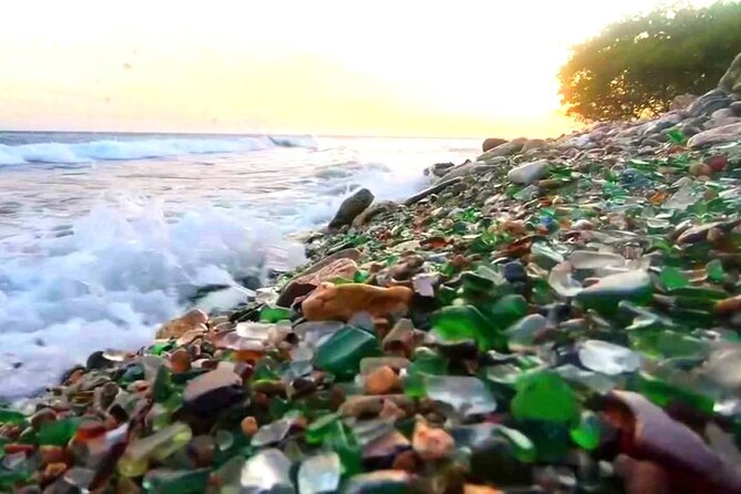 St.Kitts Sea Glass & Volcanic Black Sand Beach Day - Through downtown Basseterre to the coast