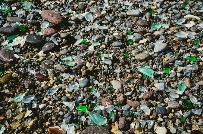 St.Kitts Sea Glass & Volcanic Black Sand Beach Day - Searching Sea Glass Beach