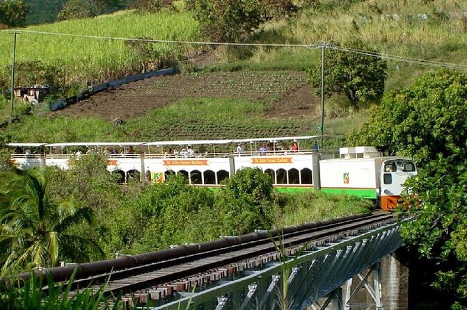 St.Kitts Sugar Train Tour / Pick up & Drop-Off Included - The 30-mile route through island scenery