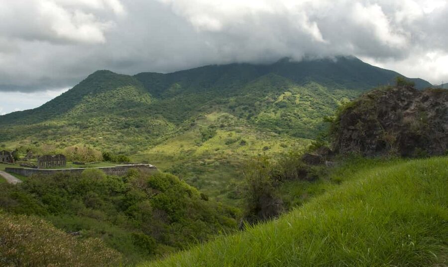 St. Kitts: Volcanic Hike Tour - The climb gets serious in the second half