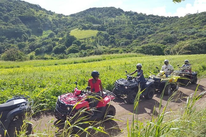 Sunny Blue Rentals in St Kitts for ATV and Dune Buggy Combo Tours - Dust, rain, and what to wear