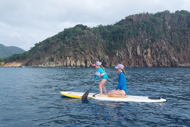 SUP Paddle Board Adventure - Snorkeling among turtles, rays, and reef life